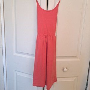 Coral Skater Dress